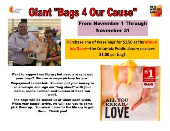 Giant Bags 4 Our Cause November 2019