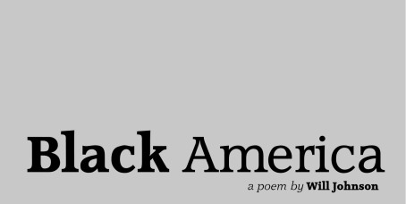 black america poem